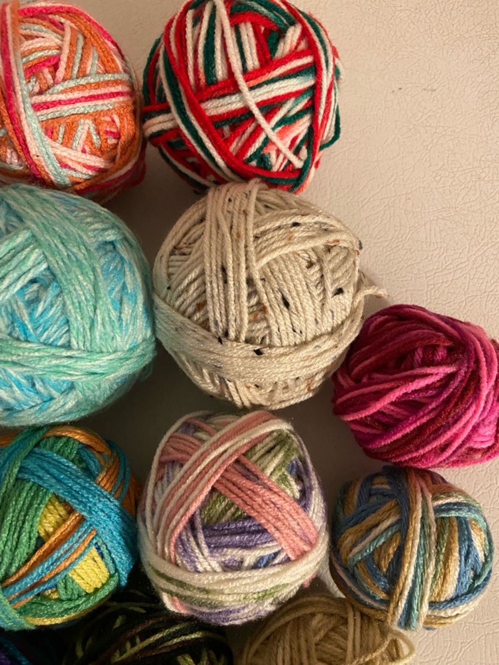 Multi-Color Yarn Bundle- Assorted Variegated Yarn - Picture 4 of 6